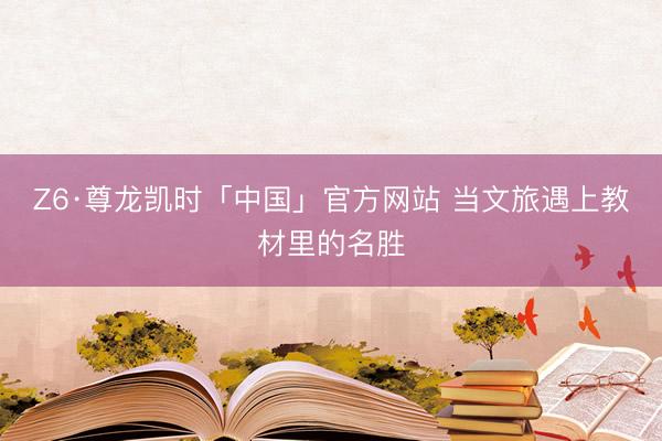 Z6·尊龙凯时「中国」官方网站 当文旅遇上教材里的名胜