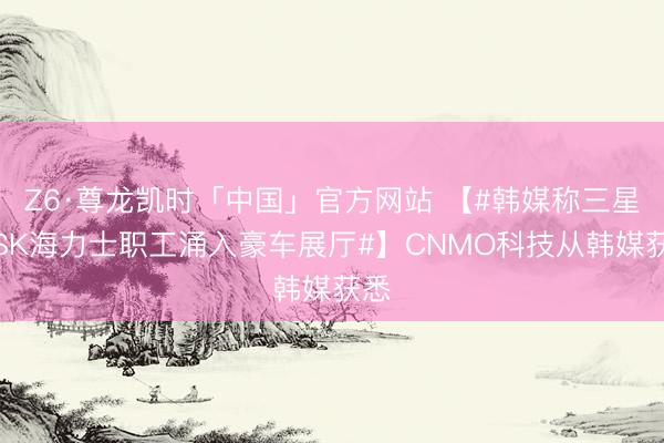 Z6·尊龙凯时「中国」官方网站 【#韩媒称三星和SK海力士职工涌入豪车展厅#】CNMO科技从韩媒获悉