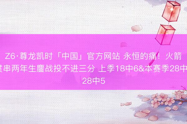 Z6·尊龙凯时「中国」官方网站 永恒的痛!火箭贯串两年生鏖战投不进三分 上季18中6&本赛季28中5