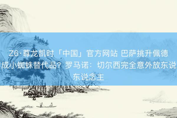 Z6·尊龙凯时「中国」官方网站 巴萨挑升佩德罗看成小蜘蛛替代品?罗马诺:切尔西完全意外放东说念主