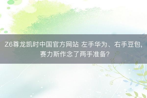 Z6尊龙凯时中国官方网站 左手华为、右手豆包， 赛力斯作念了两手准备?